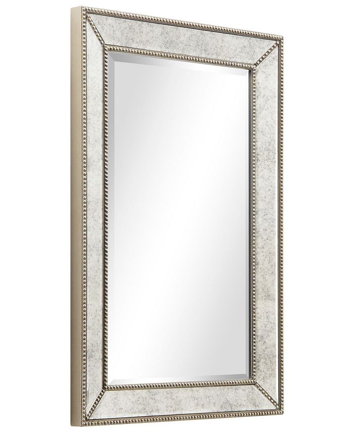Empire Art Direct Solid Wood Frame Covered with Beveled Antique Mirror