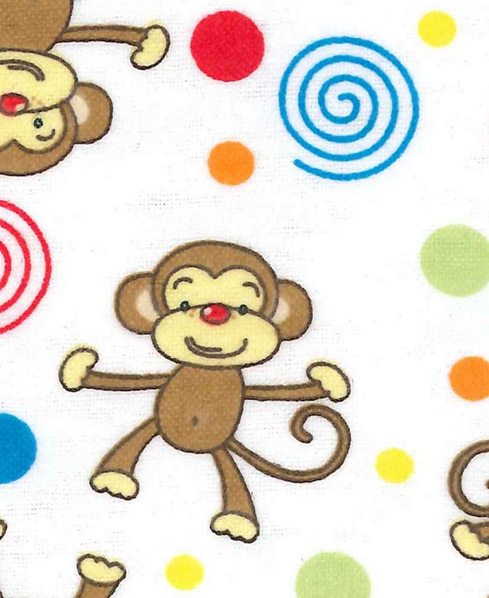 Trend Lab Monkeys Deluxe Flannel Changing Pad Cover Macy's
