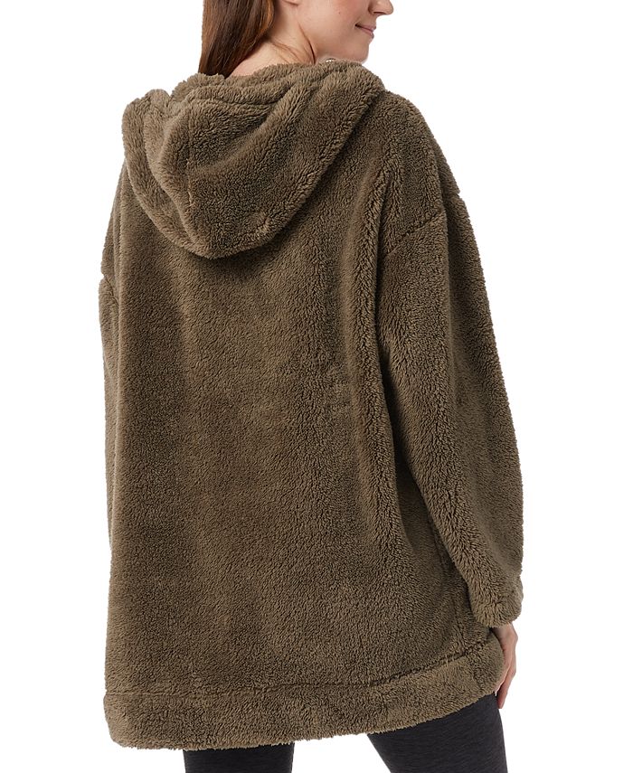 32 Degrees Sherpa Hooded Cardigan & Reviews Sweaters Women Macy's