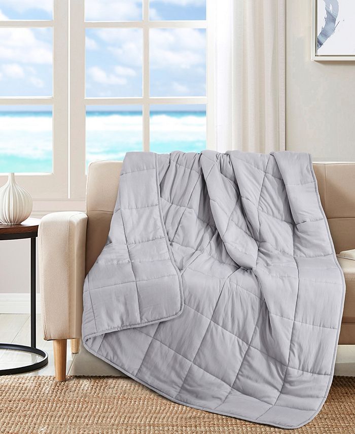 Dream Theory Arctic Comfort Cooling Weighted Blanket, 12 lb Macy's