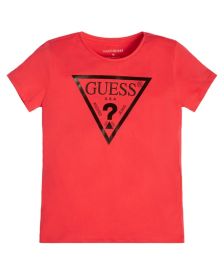 Big Girls Foil Print Logo Short Sleeve T-shirt