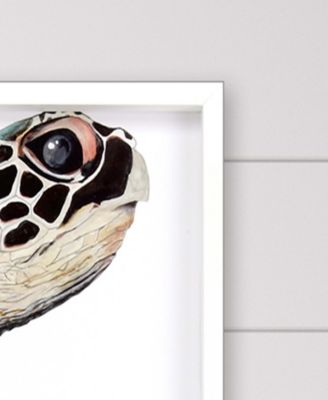 Great Sea Turtle Wall Art, 50" x 38"