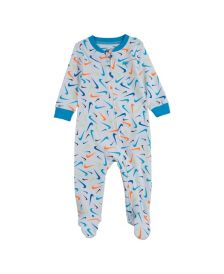 Baby Boys Swooshfetti Print Coveralls