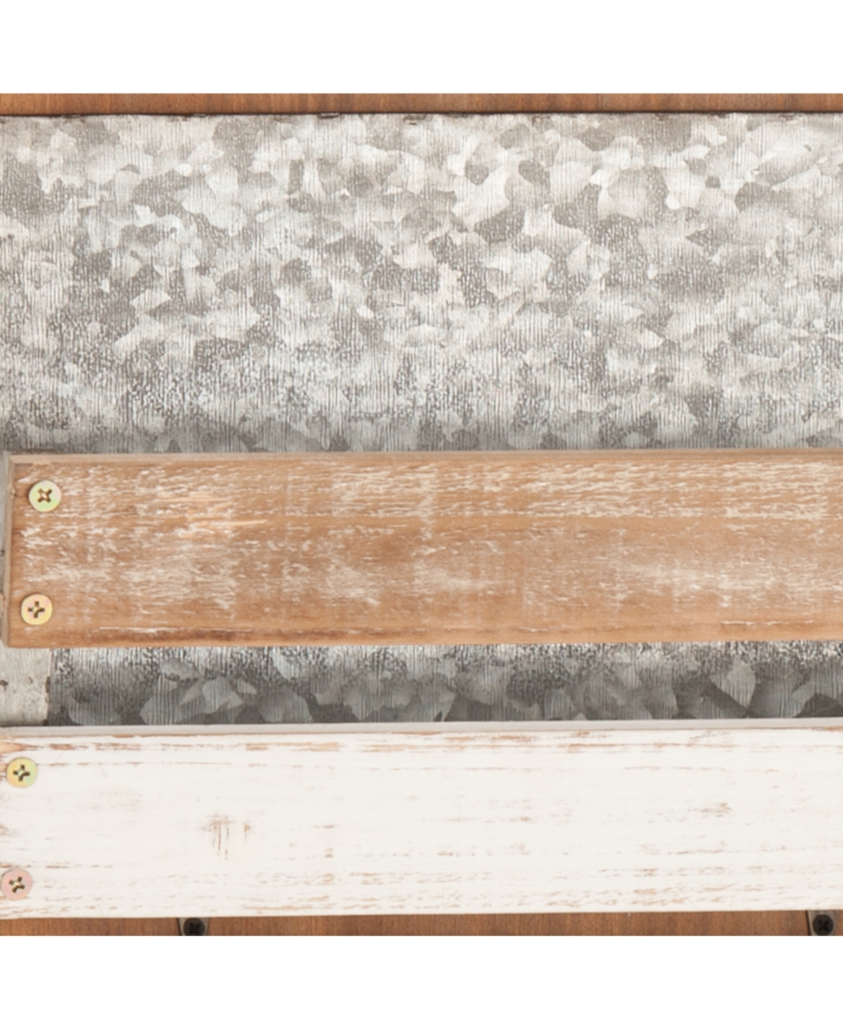 Brown Wood Farmhouse Magazine Rack Holder, 23 