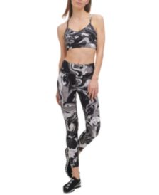 Sport Women's Marble-Print High-Waist 7/8 Leggings