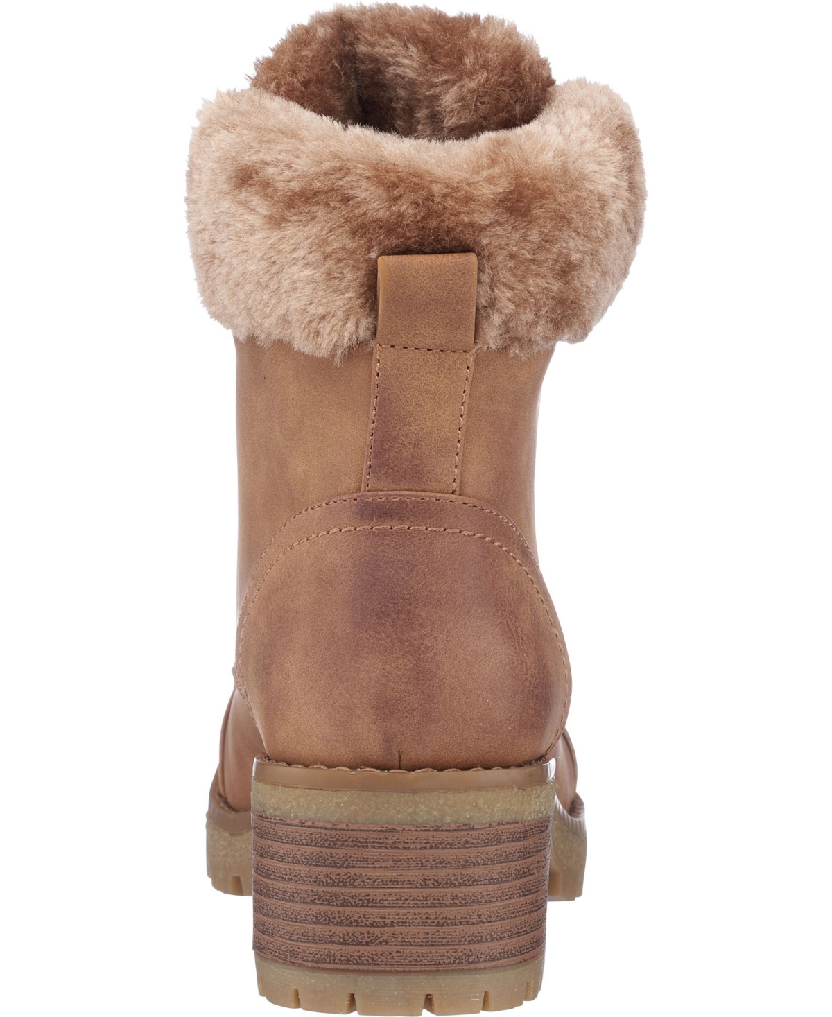 Gc Shoes Women's Joan Lace Up Lug Sole Boots