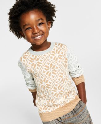 Boys fair isle sweater best sale