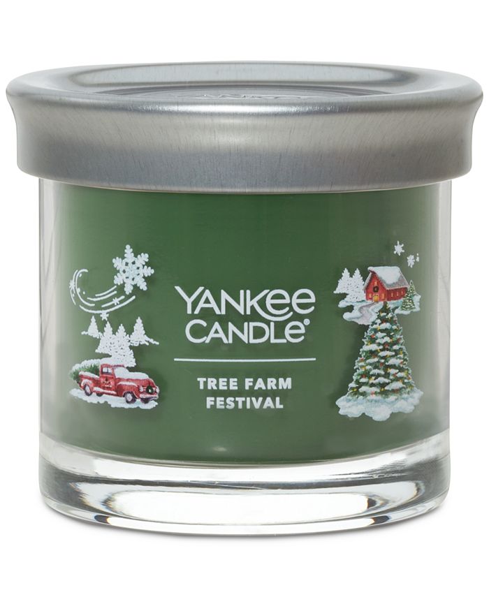 Yankee Candle Signature Small Tree Farm Festival Tumbler Candle Macy's