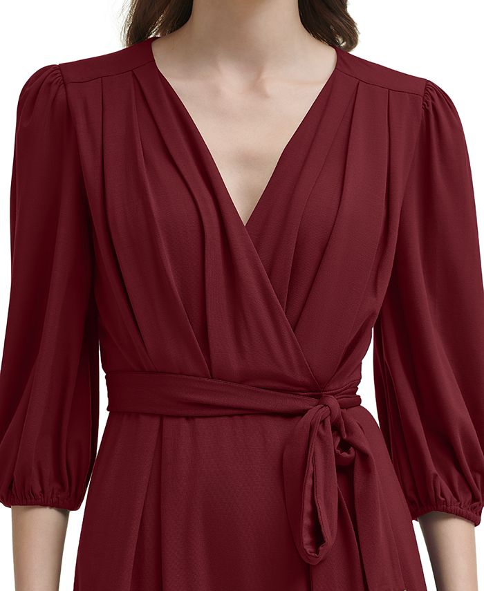 DKNY Belted FauxWrap Dress Macy's