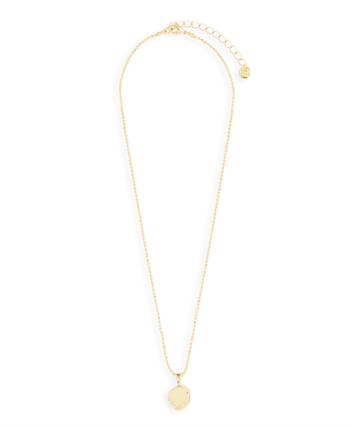 Camille 14k Gold Plated Pendant Necklace - Gold-Plated