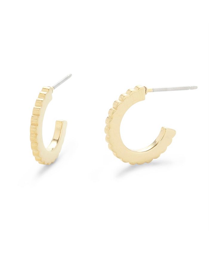 brook & york Willa 14K Gold Plated Hoop Earrings Macy's