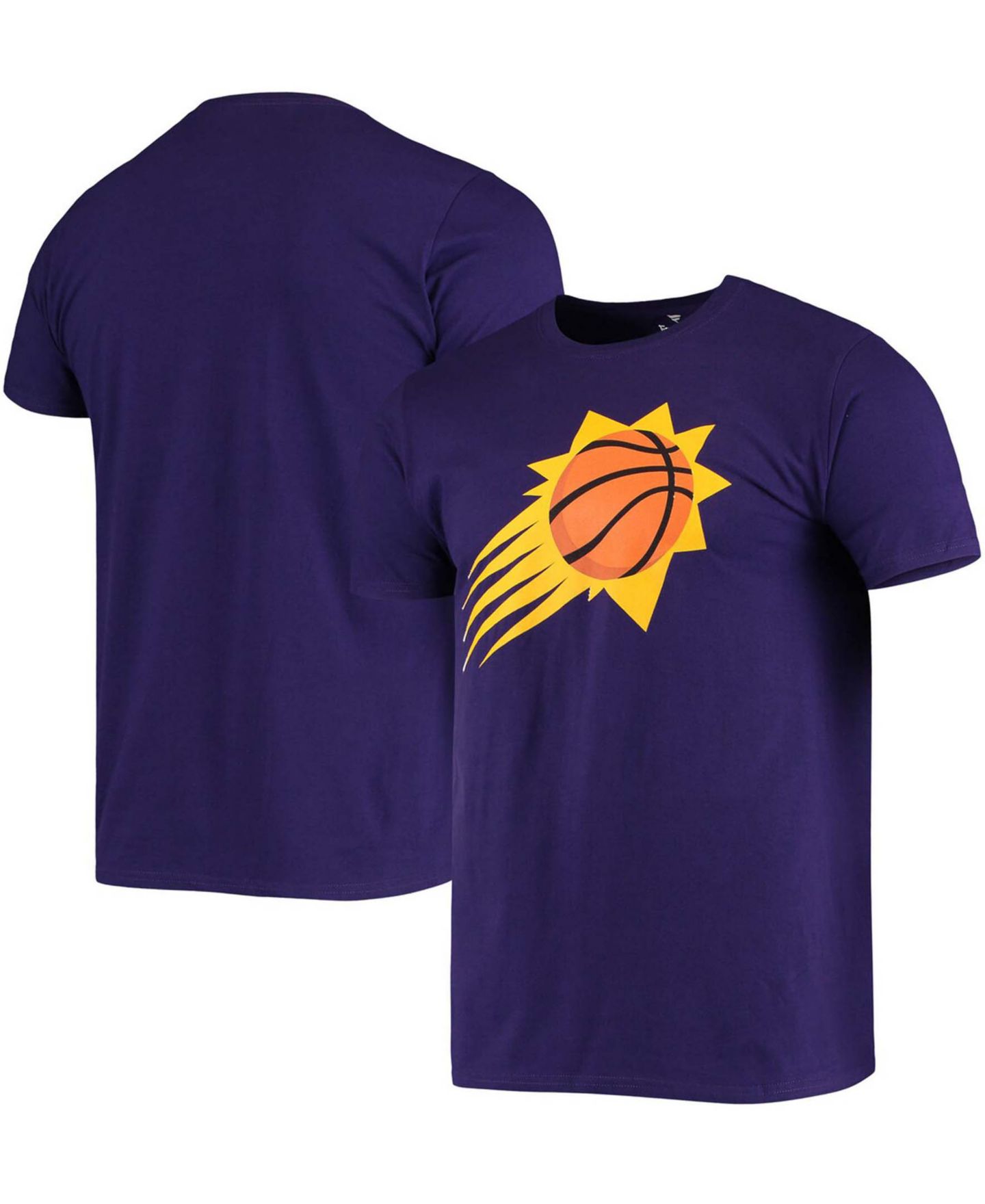 Мужская футболка Fanatics Purple Phoenix Suns Primary Team Logo — фото 1