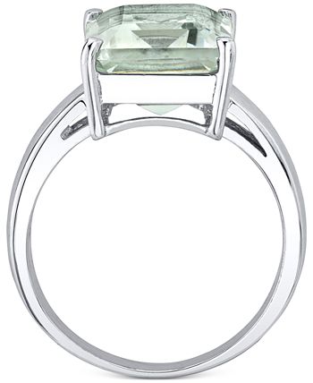 Macy's - Green Quartz Statement Ring (6-1/4 ct. t.w.) in Sterling Silver