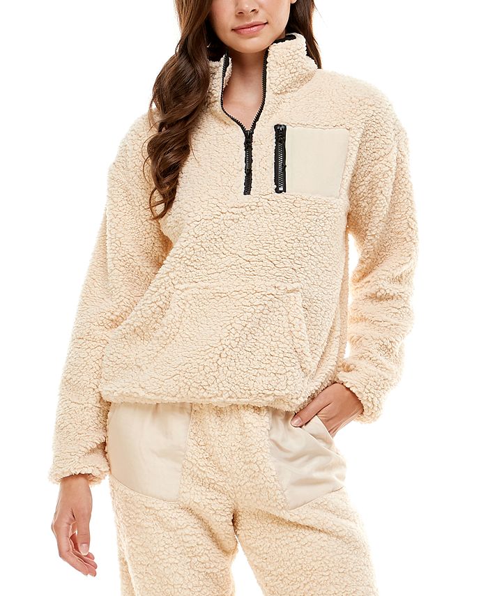 Sherpa mukti pullover best sale