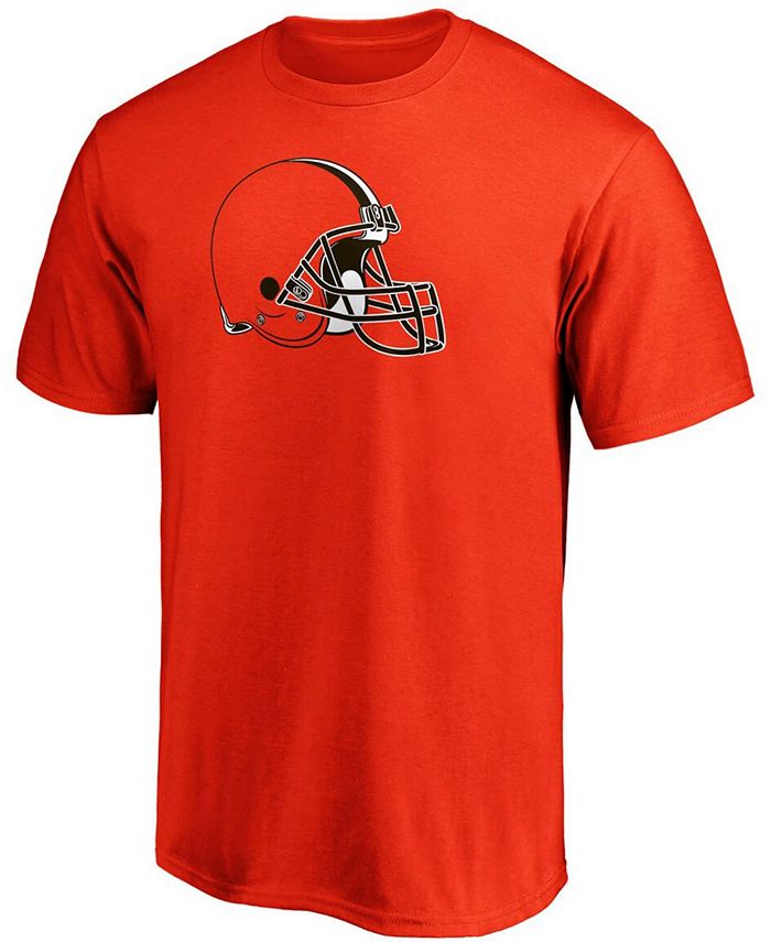 Fanatics Men's Orange Cleveland Browns Primary Logo Team Tshirt