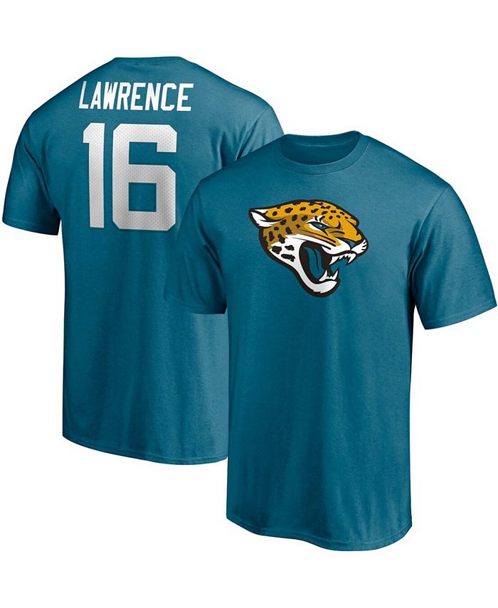 Outerstuff Big Boys Trevor Lawrence Teal Jacksonville Jaguars Mainliner  Player Name and Number Long Sleeve T-shirt - Macy's