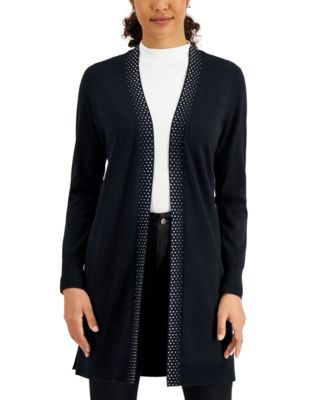 black cardigan macys