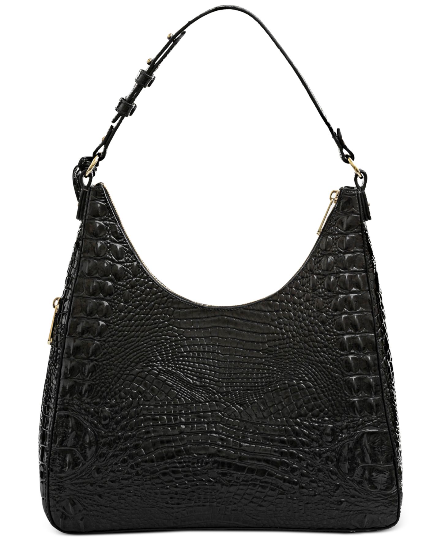 Женская сумка Brahmin Tabitha Medium Leather Shoulder, цвет: Чёрный — фото 2