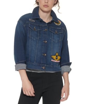 dkny jeans coat