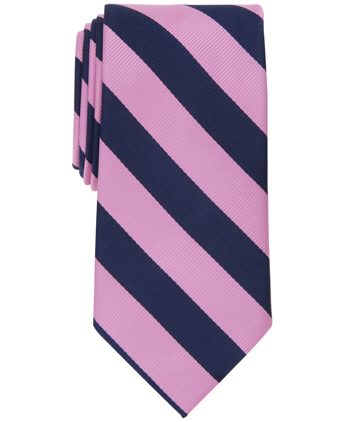 Men's Classic Stripe Tie, Created for Macy's - Taupe