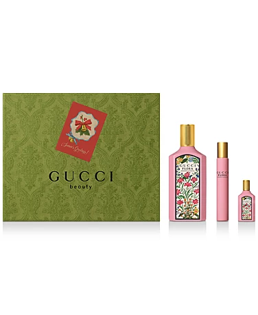 Gucci : 3-Pc. Flora Gorgeous Gardenia Gift Set $125.80