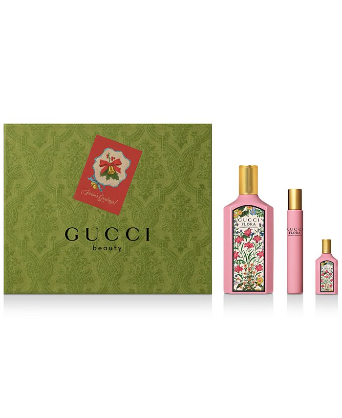 Steward blast landsby Gucci 3-Pc. Flora Gorgeous Gardenia Gift Set & Reviews - Perfume - Beauty -  Macy's