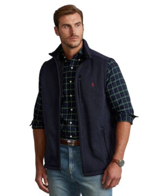 polo fleece vest