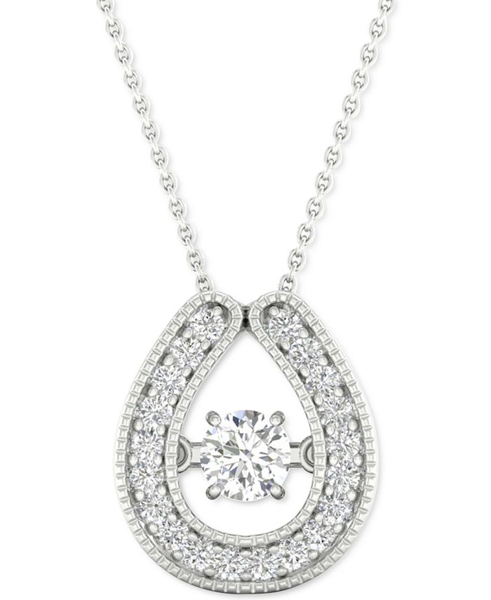 Horseshoe hot sale star necklace