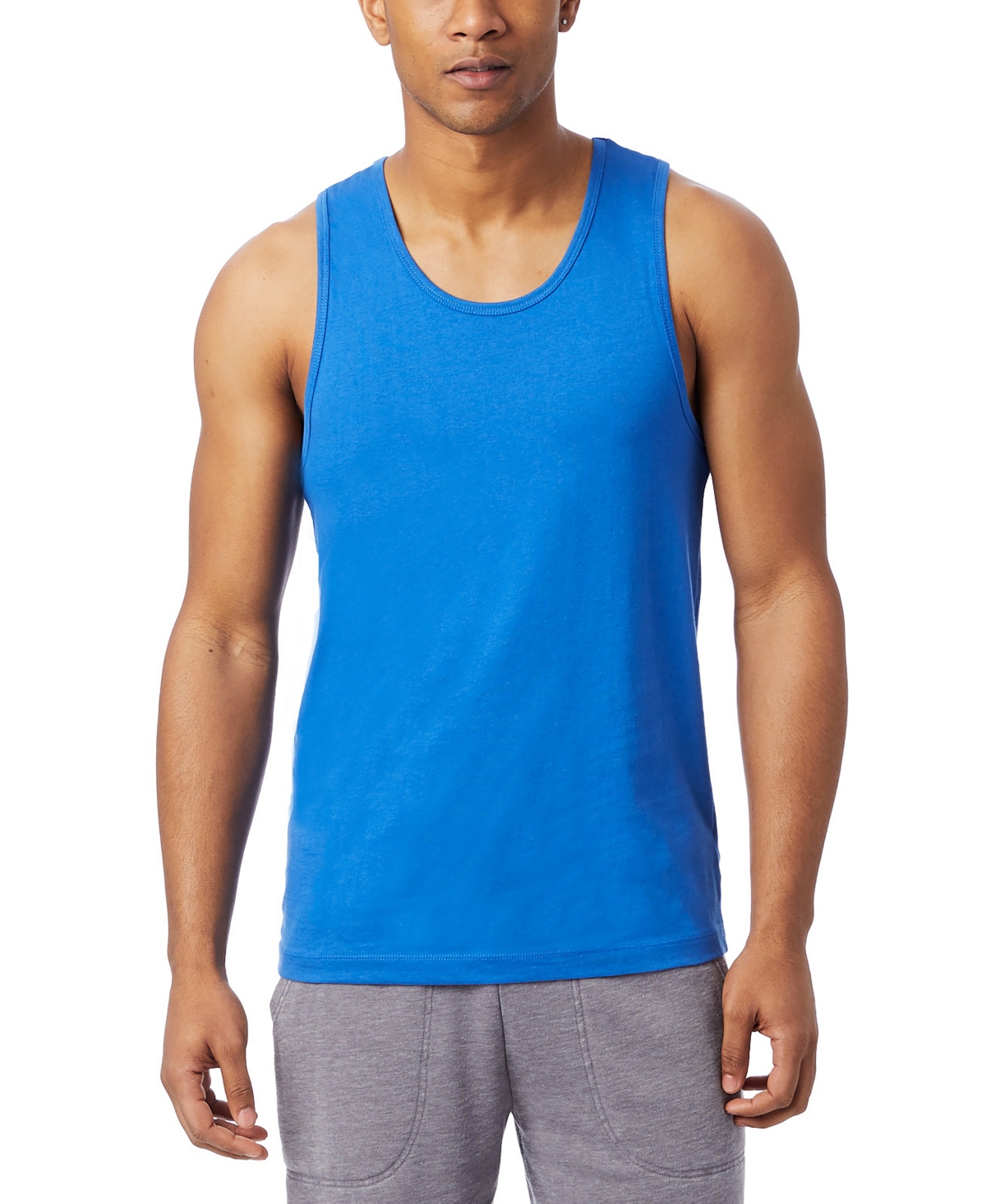 Men's Big and Tall Go-To Tank Top - White