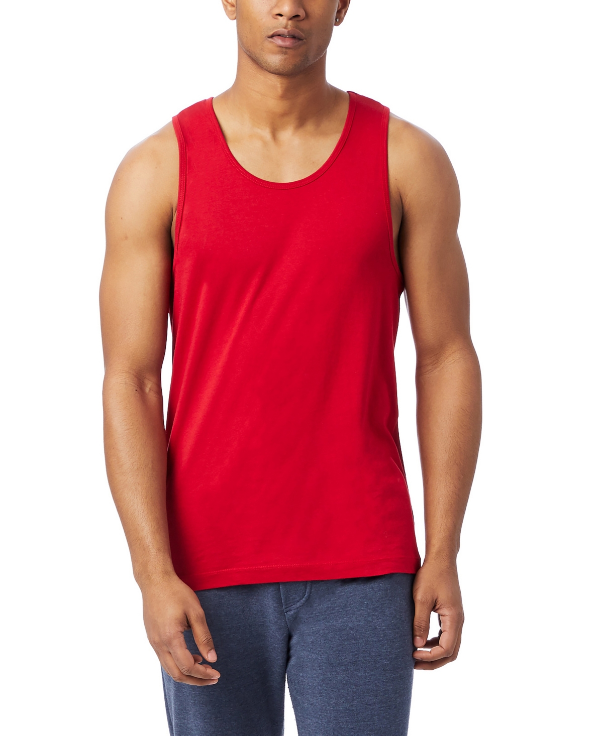 Men's Big and Tall Go-To Tank Top - Apple Red
