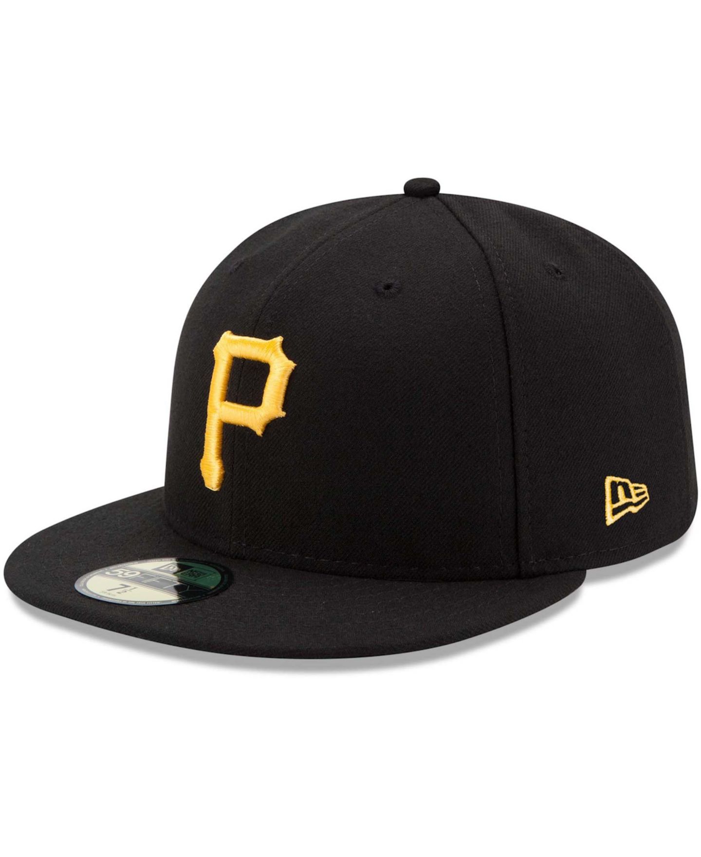 Мужская кепка New Era Pittsburgh Pirates Game Authentic Collection On-Field 59FIFTY Fitted — фото 5
