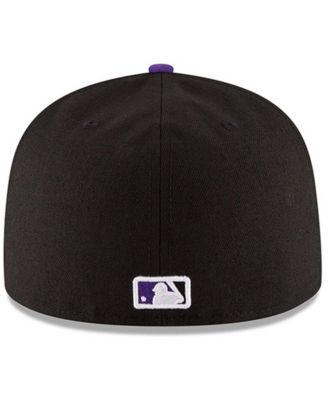 Men's Colorado Rockies Authentic Collection On Field 59FIFTY Structured Hat