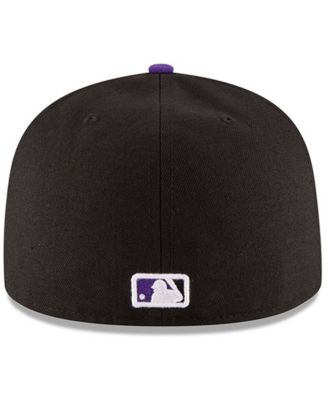 Men's Colorado Rockies Authentic Collection On Field 59FIFTY Structured Cap