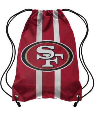 Forever Collectibles - San Francisco 49ers Team Stripe Drawstring Backpack