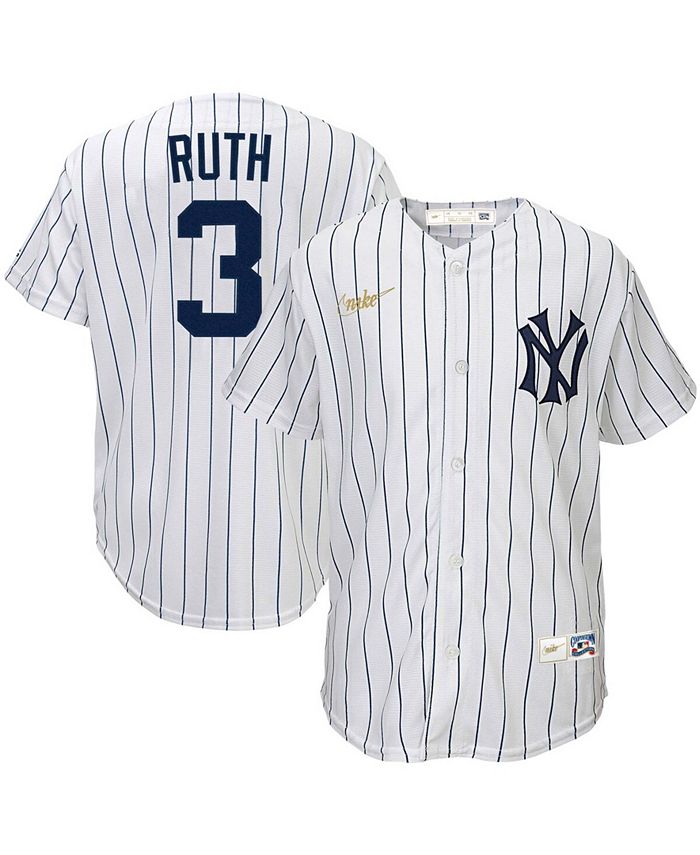 Nike Big Boys and Girls Babe Ruth White New York Yankees Home