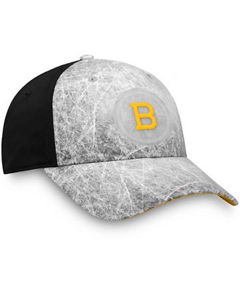 Fanatics - Men's Gray Boston Bruins Ice Field Flex Hat