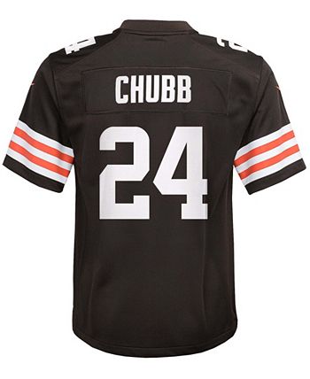 Nike Women's Nick Chubb Brown Cleveland Browns Game Jersey - Macy's