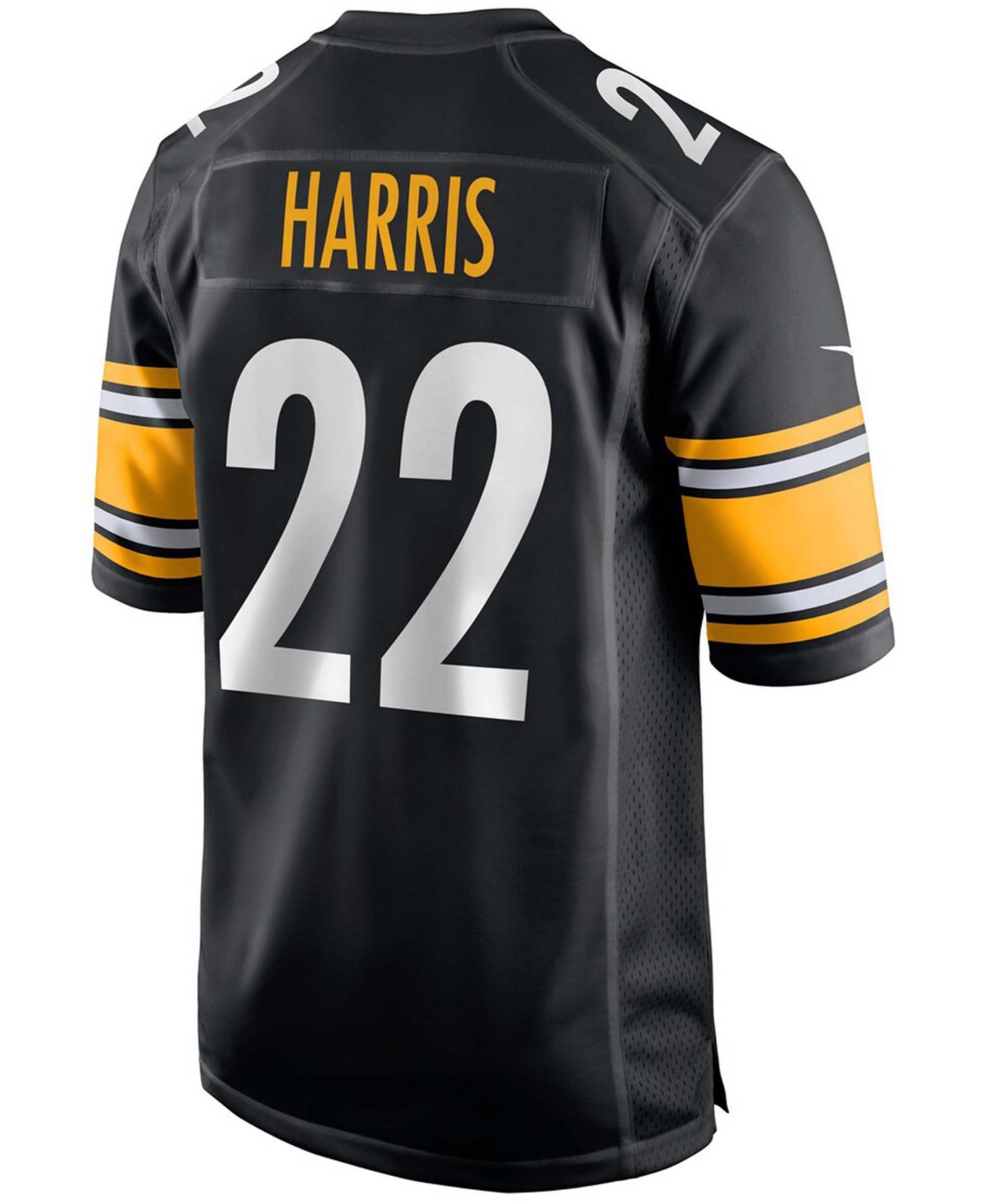 Nike Men's Najee HarrisPittsburgh Steelers 2021 Draft First Round Pick Game Jersey - Black