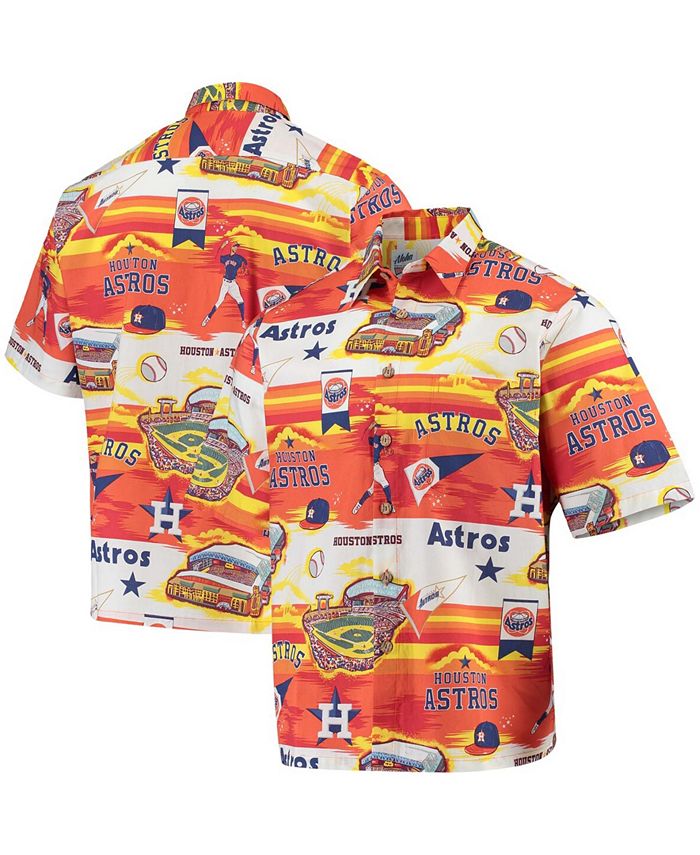 Houston Astros MLB Hawaiian Shirt Vacation Timetime Aloha Shirt