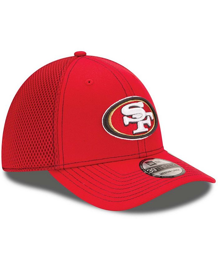 New Era Men's Scarlet San Francisco 49ers Neo 39THIRTY Flex Hat - Macy's