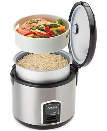 Aroma Housewares ARC-914SBD 8-Cup (Cooked) Digital Cool-Touch Rice Cooker and Food