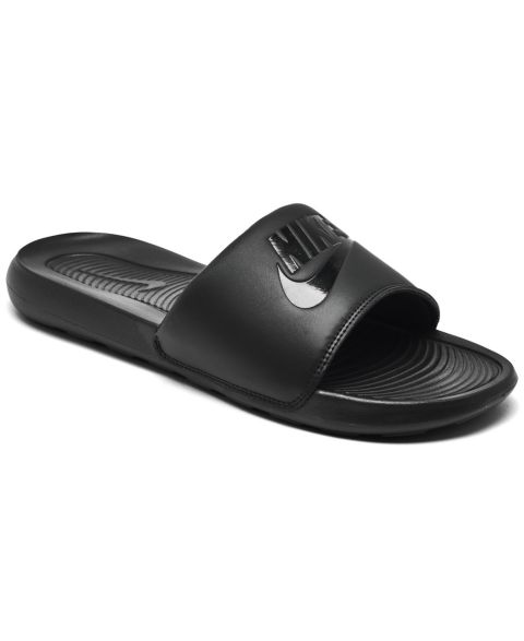 Мужские сандалии Nike Victori One Slide, цвет: Чёрный