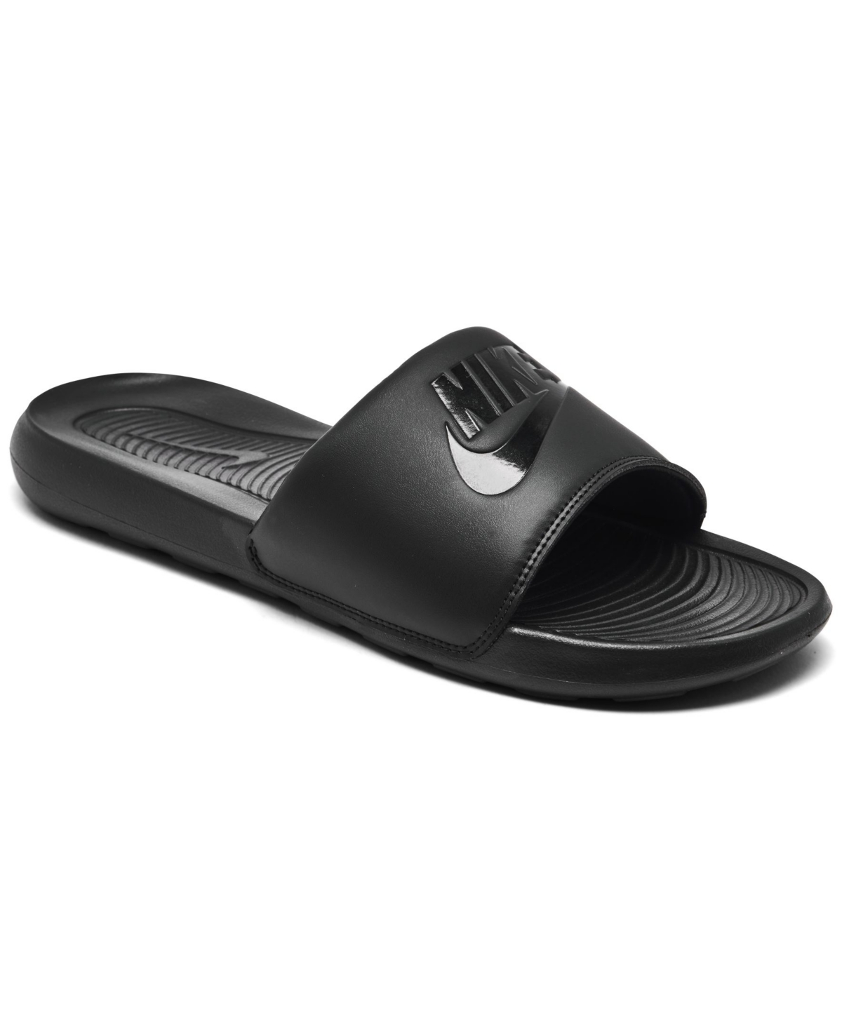 Men's Victori One Slide Sandals from Finish Line - Black