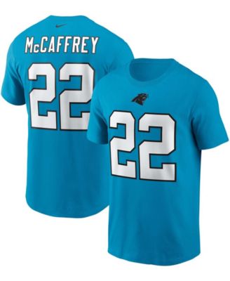 Christian McCaffrey Carolina Panthers Signed Blue Custom Jersey