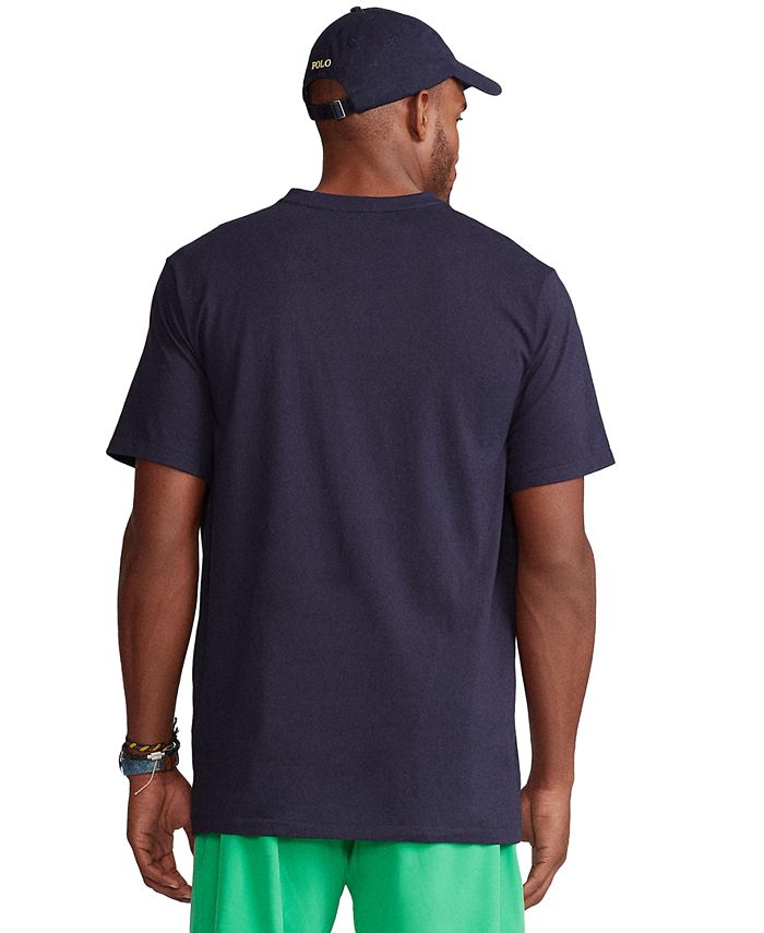 💯 % 3XB BIG Polo ralph lauren loose v neck shirt, Men's Fashion, Tops &  Sets, Tshirts & Polo Shirts on Carousell