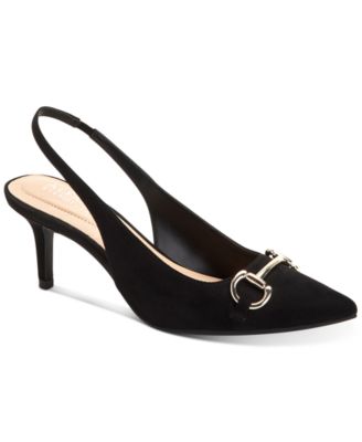 Alfani - Women's Carynn Pointed-Toe Slingback Pumps