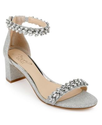 macys shoes silver sandals