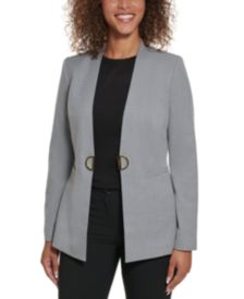 Collarless Blazer