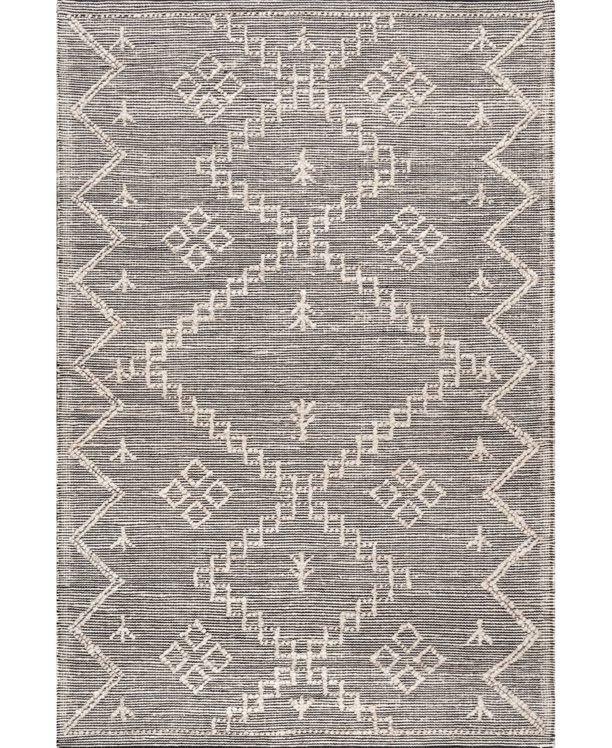nuLoom Radmilla SMRM01A 6' x 9' Area Rug - Gray