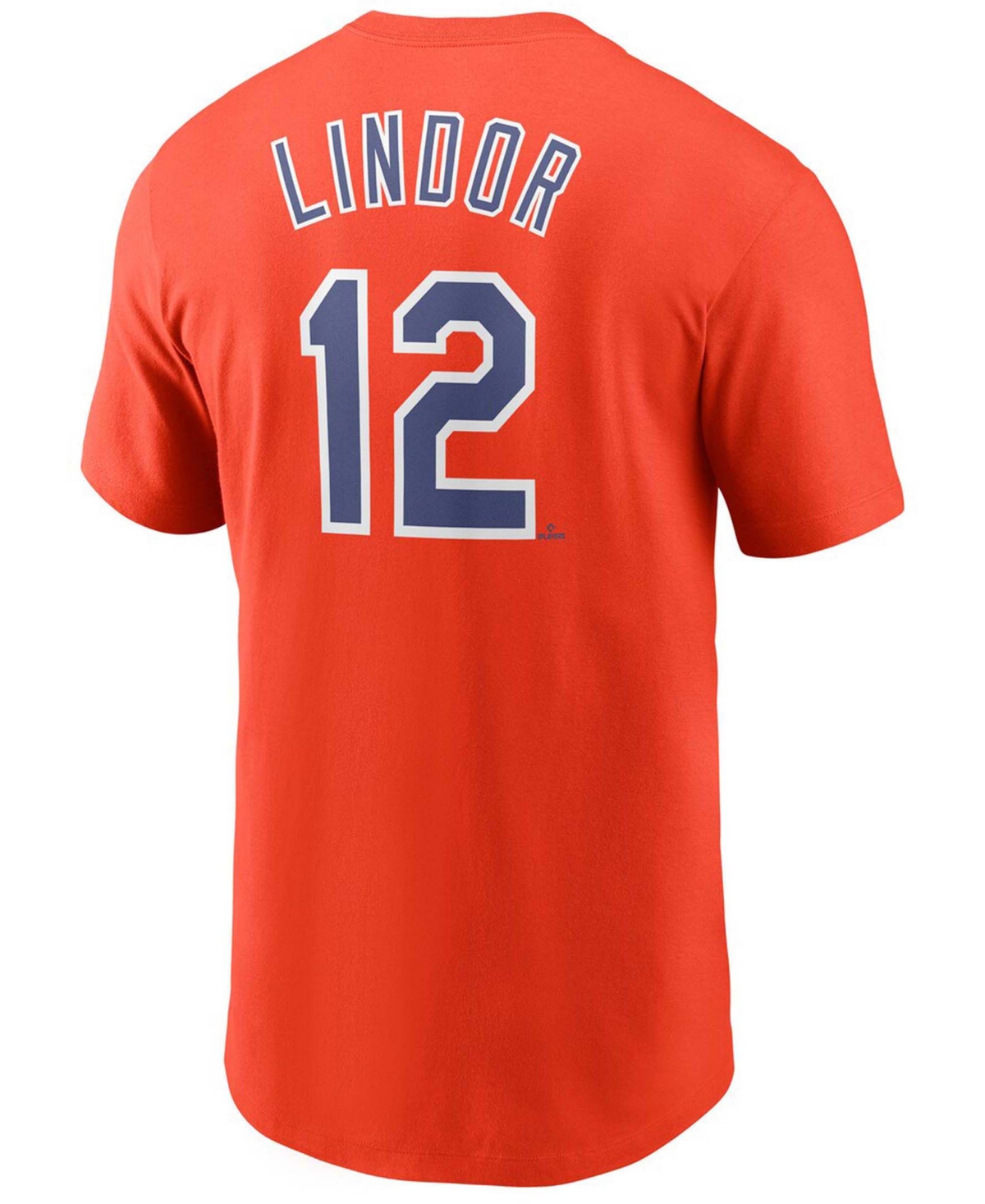 Men's Francisco LindorNew York Mets Name Number T-shirt - Orange